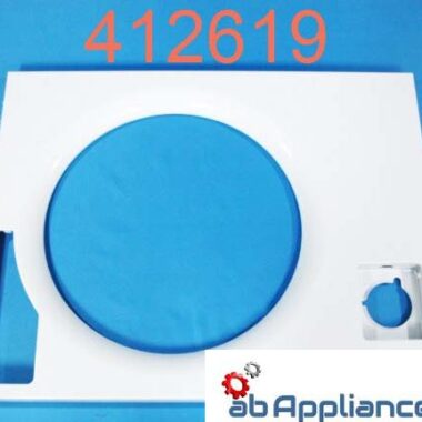 412619 FRONT PANEL FOR ASKO WASHING MACHINE