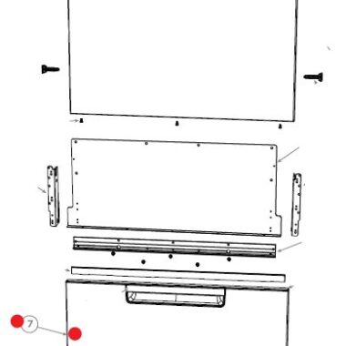 511968 DOOR ASSY LOWER DD60DCX9 (SP)