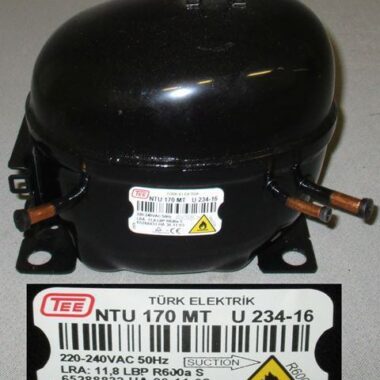Beko Fridge Compressor NTU170 Mt 220-240V R600A 5234116011