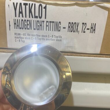 HALOGEN LIGHT FITTING - RBOX