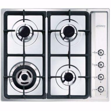 Smeg CIR66XS3 60cm 4 Burner Gas Cooktop