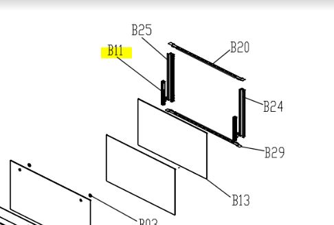 Bellini BDF-S905X-F hinge